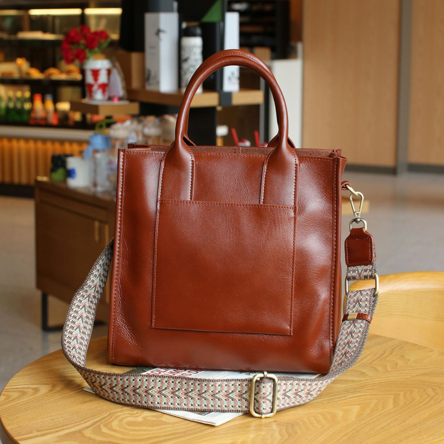 SAC Bandoulière Femme en Cuir