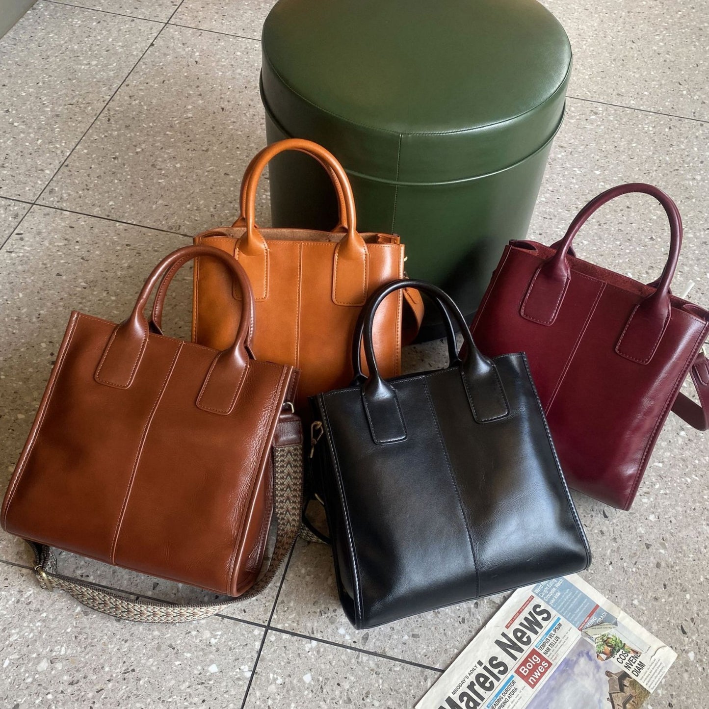 SAC Bandoulière Femme en Cuir