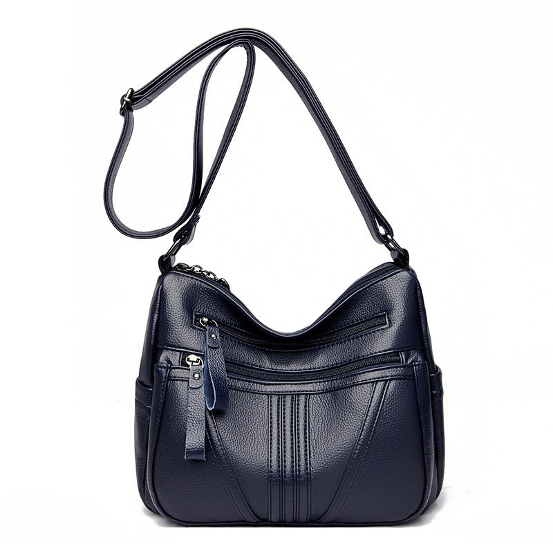 SAC Simple à Épaule en Cuir Véritable