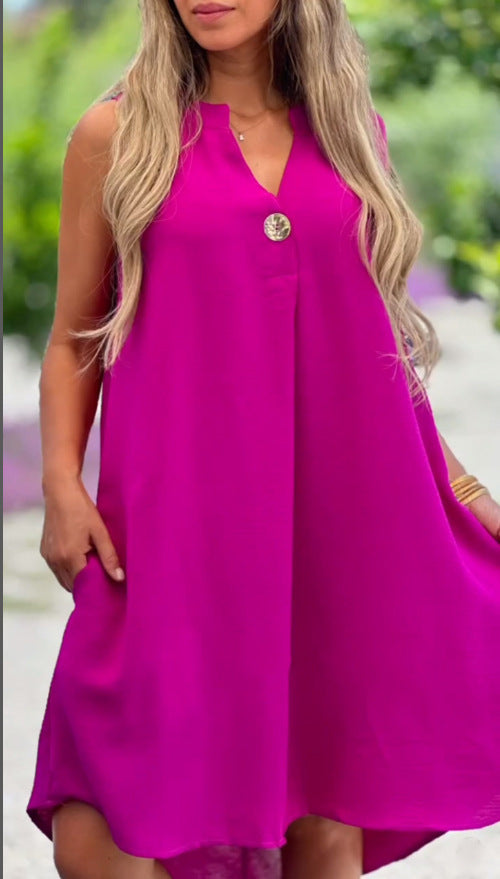 Robe d'été décontractée femme