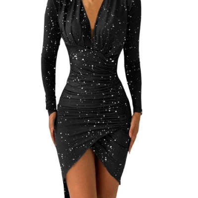 NOUVELLE ROBE imprimée moulante