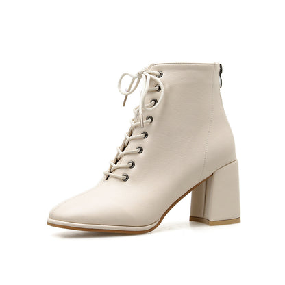 Bottines Martin Femme à Petit Talon – Style Élégant