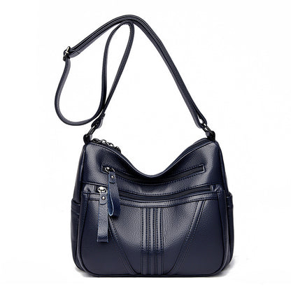 SAC Simple à Épaule en Cuir Véritable