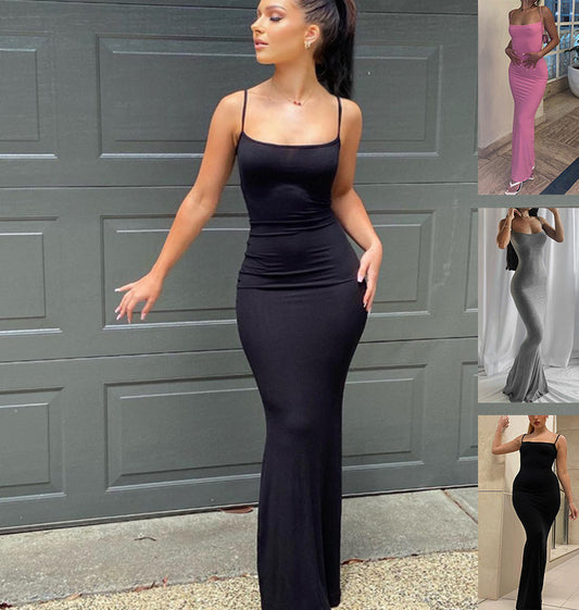 ROBE longue moulante femme