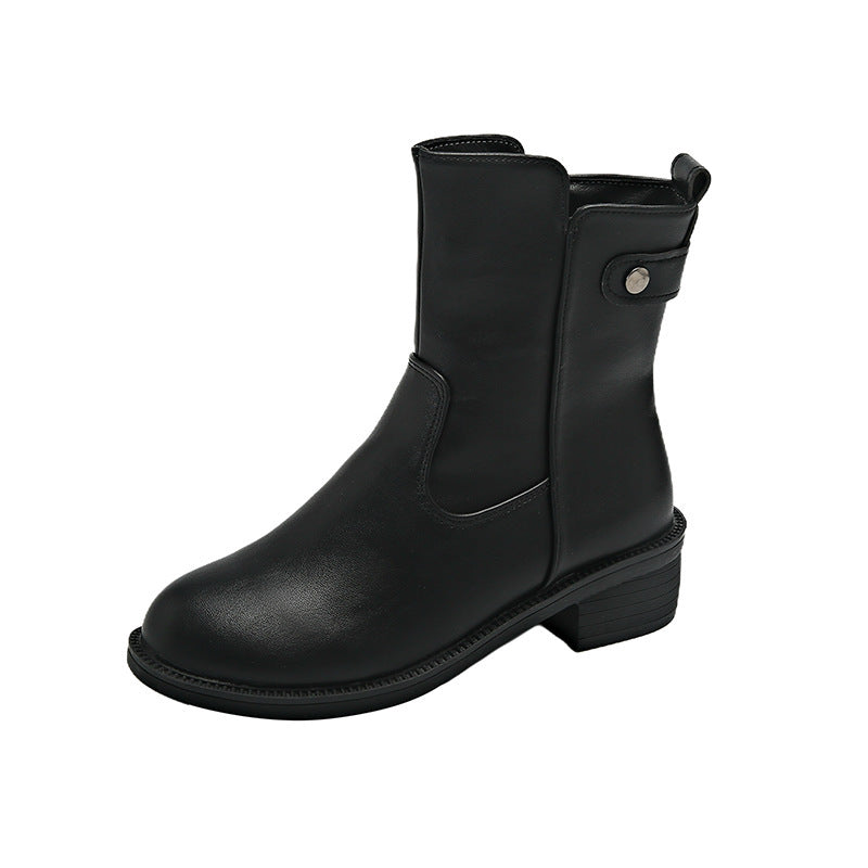 Bottines Femme à Talon Bas