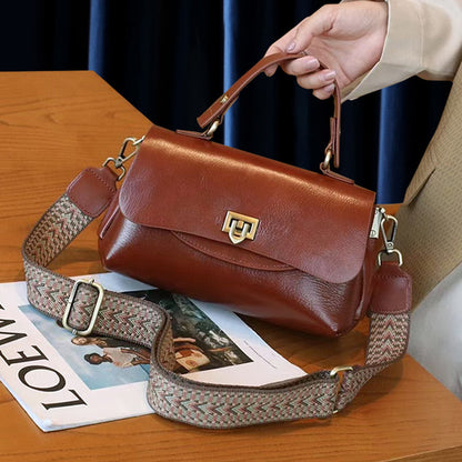 SAC à main femme rétro en cuir