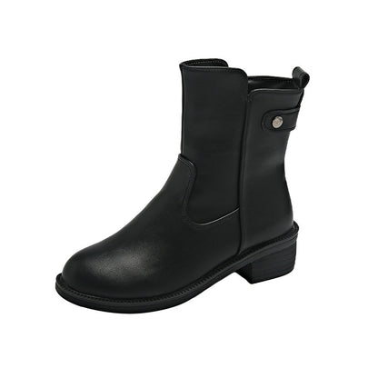 Bottines Femme à Talon Bas